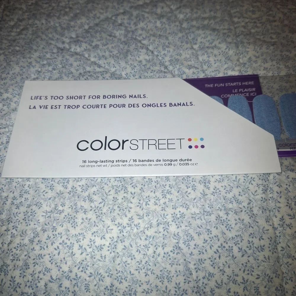 Color Street Nail Strip Set - Denim Diva